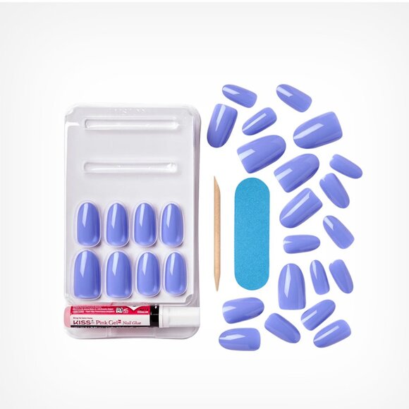 KISS Gel Fantasy Medium Length Nails - Keep it Simple - Picture 5 of 6